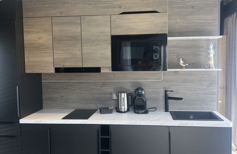 Hotel chalet in zeeland keuken