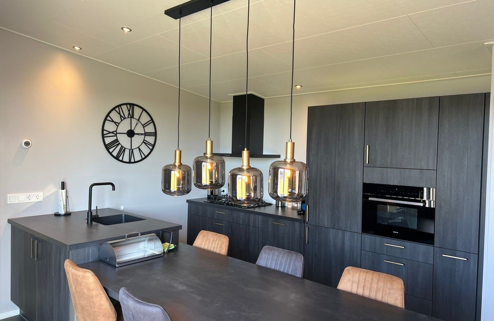 Vakantiehuisje in Zeeland keuken